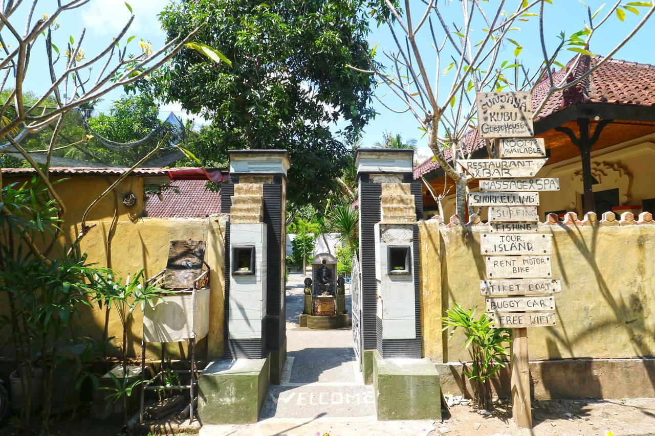 Sunjaya Kubu Guesthouse Lembongan Dış mekan fotoğraf