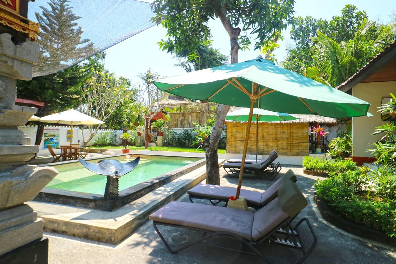 Sunjaya Kubu Guesthouse Lembongan Dış mekan fotoğraf